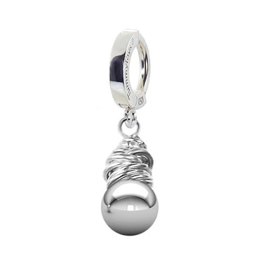 Signature Ring Hoop Collaborated by Saltwater Silver and TummyToys®