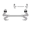 Motley™ Snake Barbell Nipple Jewellery