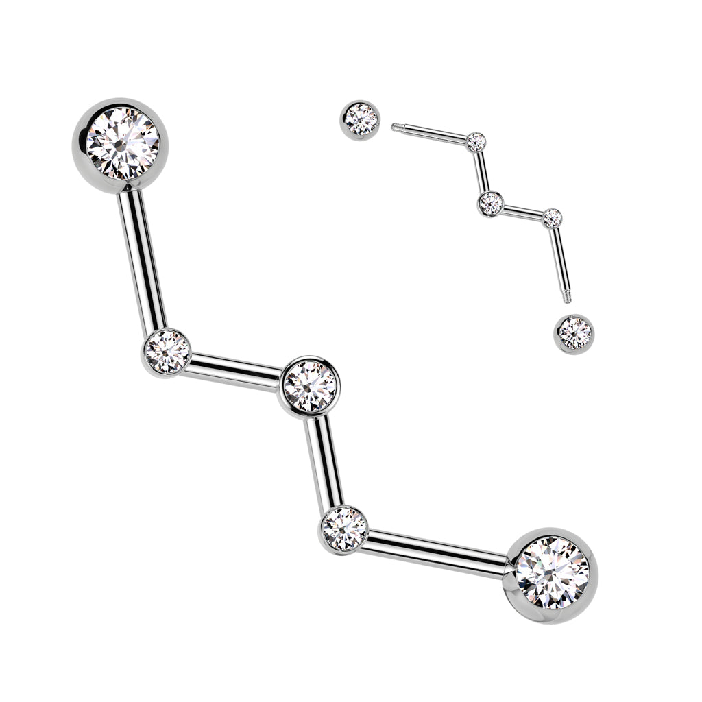 The Zig Zag Industrial Barbell