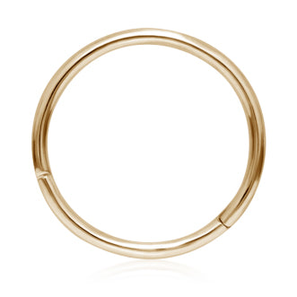 Plain Hoop by Maria Tash in Gold - Earring. Navel Rings Australia.