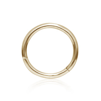 Plain Hoop by Maria Tash in Gold - Earring. Navel Rings Australia.