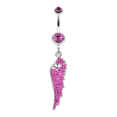 Malaikat Angel Belly Dangle - Dangling Belly Ring. Navel Rings Australia.