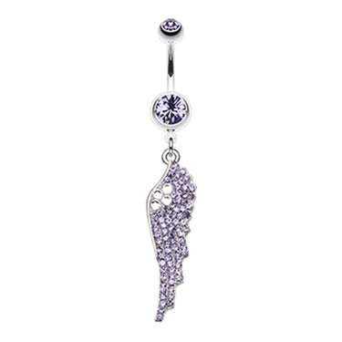 Malaikat Angel Belly Dangle - Dangling Belly Ring. Navel Rings Australia.