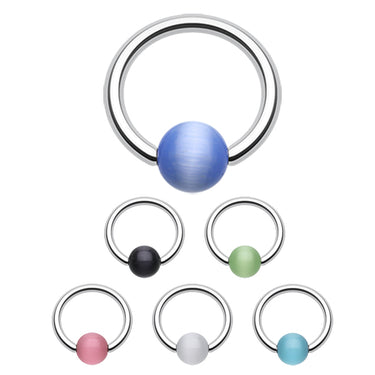 Cat Eye Captive Belly Rings - Captive Belly Ring. Navel Rings Australia.