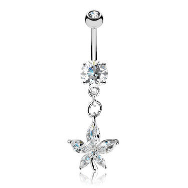 Bae's Florist Belly Bar - Dangling Belly Ring. Navel Rings Australia.