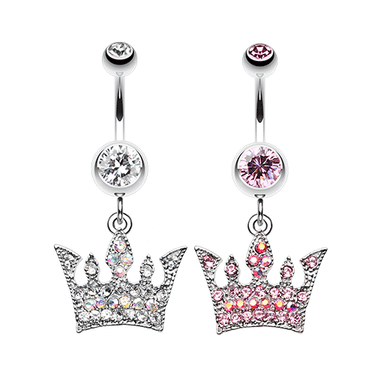 The Thrones Crown Belly Dangle