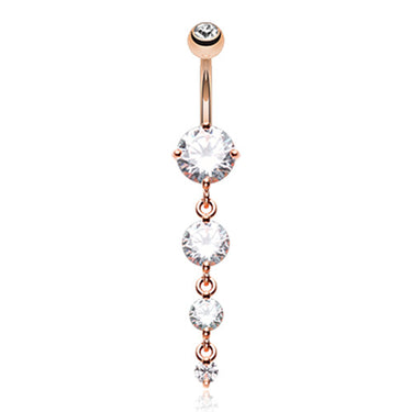 Alessandra Grace Belly Dangle - Dangling Belly Ring. Navel Rings Australia.