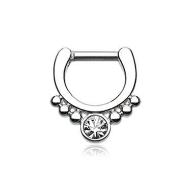 Classic Grandiose Septum Clicker - Septum. Navel Rings Australia.