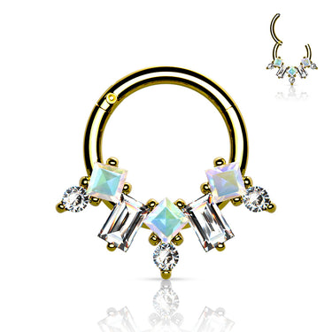 Priscilla Princess Septum Jewellery with Gold Plating - Septum. Navel Rings Australia.