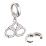 TummyToys® Silver Handcuff Huggy - TummyToys® Patented Clasp. Navel Rings Australia.