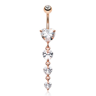 Forever Yours Belly Piercing - Dangling Belly Ring. Navel Rings Australia.