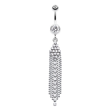 Sierra Falls Belly Dangle - Dangling Belly Ring. Navel Rings Australia.