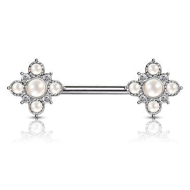 April Pearl Nipple Jewellery - Nipple Ring. Navel Rings Australia.