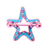 Candy Starfish Nipple Shield Ring - Nipple Ring. Navel Rings Australia.