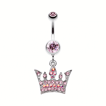 The Thrones Crown Belly Dangle