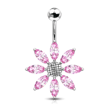 Marguerite Fleuron Belly Rings