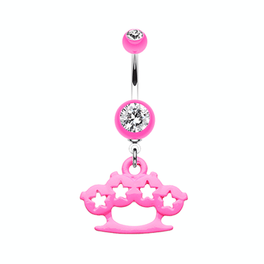 Starry Knuckle Buster Belly Rings