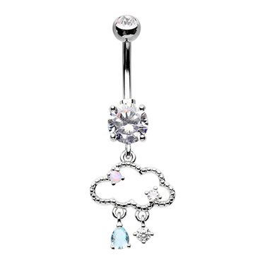 Silver Lining Rain Cloud Belly Bar