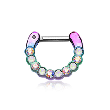 Uxue Multiplex Clash Septum Clicker - Septum. Navel Rings Australia.