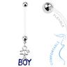 Boy or Girl Maternity Belly Rings - Maternity Belly Ring. Navel Rings Australia.